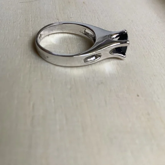 New vintage cocktail ring STG Sapphire - Picture 10 of 13